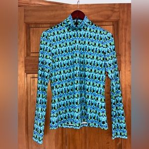 Anthropologie Anna Sui Turtleneck Top Size Medium